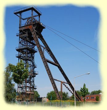 Zeche Radbod - Frdergerst ber Wetterschacht V