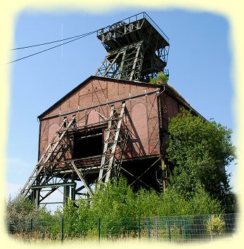 Zeche Radbod - Schacht I samt Schacht- und Maschinenhaus