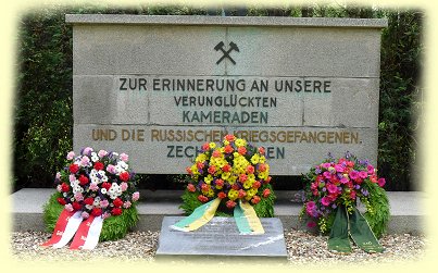 Ehrenmals für die Opfer auf der Zeche Sachsen in Heessen