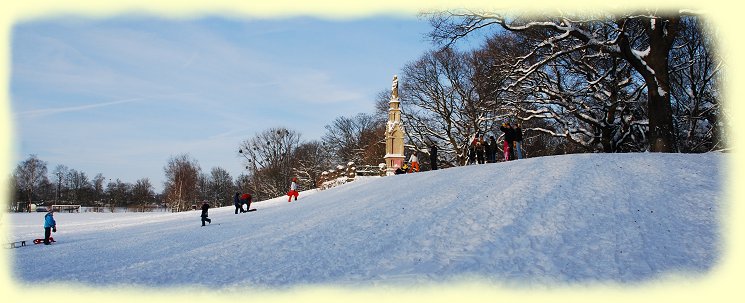 Kriegerdenkmal fr die Gefallenen des Deutsch-Franzsischen Krieg - Winter