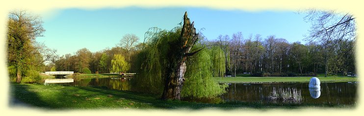 Kurparkteich am 19. April 2015