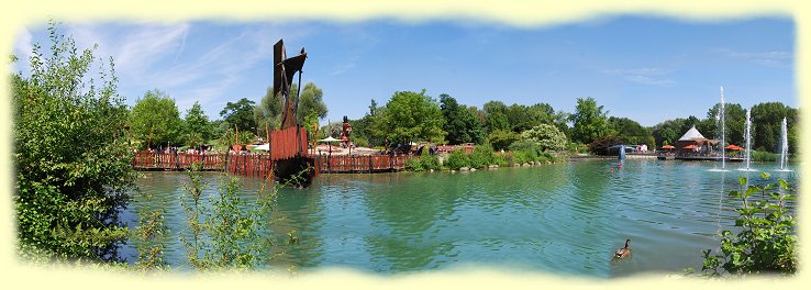 Fontnenteich mit Spielplatz - Tal der tausend Wasser