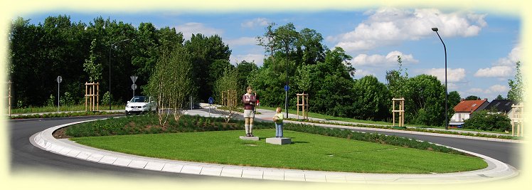 Kreisverkehr Kamener Strae - Kleine Werlstrae