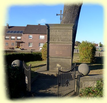 Denkmal fr die im zweiten Weltkrieg gefallenen Soldaten