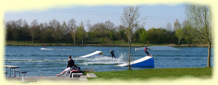 Wasserski-Seilbahn am Haarener See