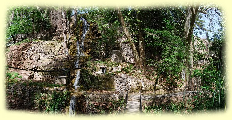 La Granja - Wasserfall