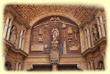 Palma - Portal der Kathedrale la Seu.