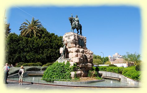 Plaa Espanya - Denkmal von Jaume I.