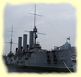St. Petersburg - Panzerkreuzer Aurora