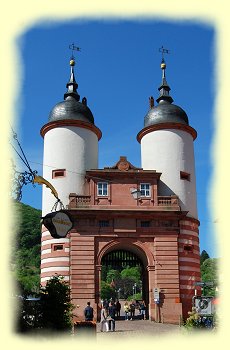 Heidelberg - Theodor-Heuss-Brcke - Brckentor
