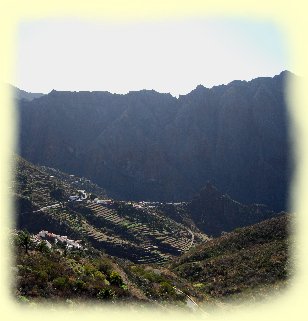 Blick vom Aussichtspunkt Cruz de Gilda auf Masca