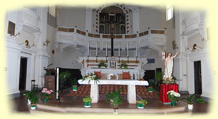 Montepulciano 2014 - Kirche SantAgostino innen