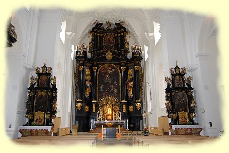 Passau - katholische Stadtpfarrkirche St. Paul innen