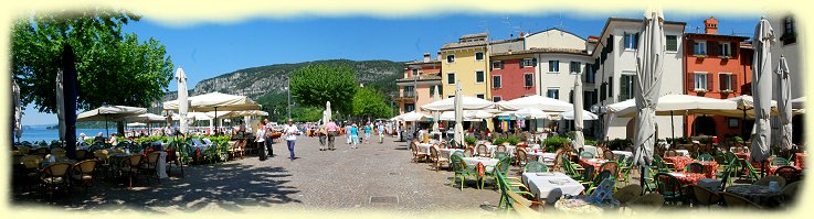 Promenade in Garda