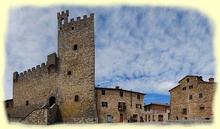 Castellina in Chianti - Burganlage La Rocca