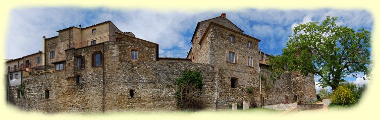 Castellina in Chianti - Stadtmauer