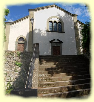 Montefioralle - Kirche Santo Stefano