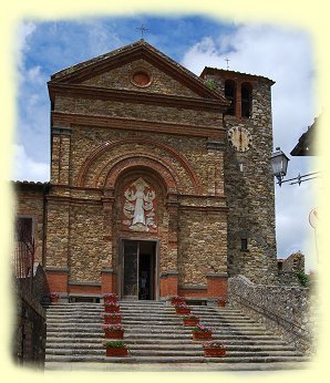 Panzano in Chianti - Kirche Santa Maria