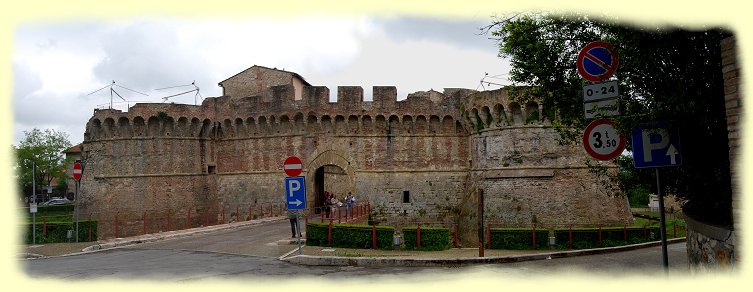 Colle di Val d Elsa - Collo Alto - Eingangstor La Porta