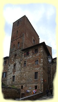 Colle di Val d Elsa - Collo Alto -  Geschlechterturm Casa-Torre di Arnolfo di Cambio
