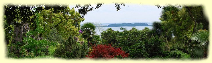 Andr Heller - Botanischer Garten - Blick zum Gardasee