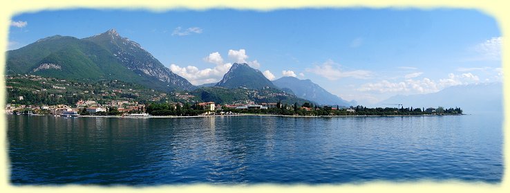 Maderno - die Berge Monte Pizzocolo und Monte Castello Maderno - die Berge Monte Pizzocolo und Monte Castello