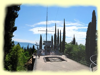 Vittoriale degli Italiani - Schlachtkreuzers Puglia