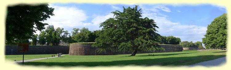 Lucca - Stadtmauer - Mauergrtel