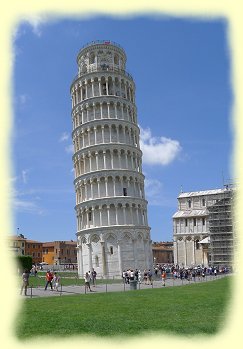 Pisa - der Schiefen Turm -- Torre Pendente