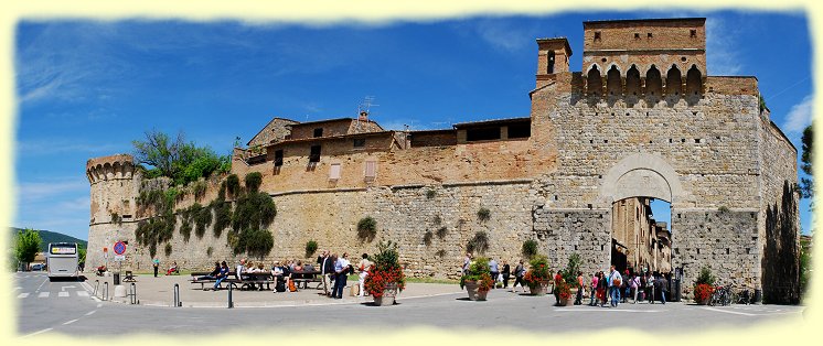 San Gimignano -Porta San Giovanni