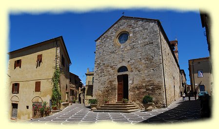 Bibbona - Kirche Pieve San Ilario.