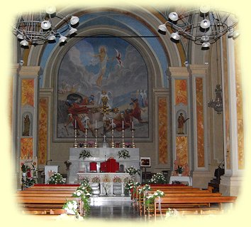 Guardistallo - Kirche San Lorenzo - Altar