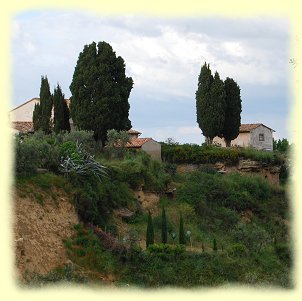 Volterra - überall zauberhafte Landschaften zu sehen Volterra - überall zauberhafte Landschaften zu sehen