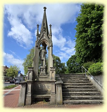 Bad Fallingbostel - Denkmal f�r Heinrich von Quintus-Icilius
