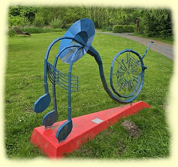 Bad Fallingbostel - Skulptur Wassermusik