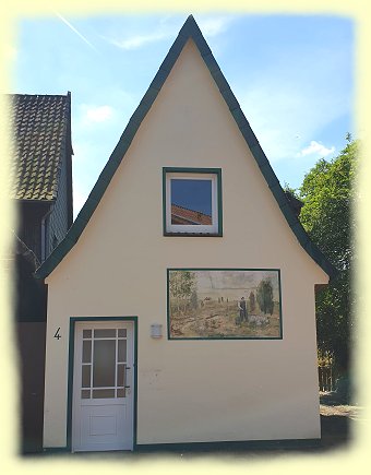 Soltau - Fassade mit Wandgemälde Soltau - Fassade mit Wandgemälde
