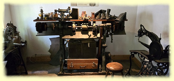 Walsrode - Heidemuseum - Schuhmacherwerkstatt
