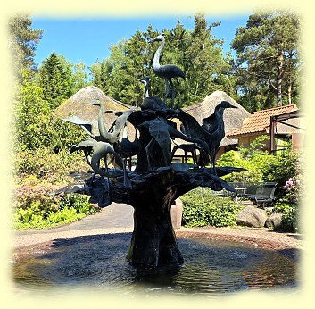 Weltvogelpark - Brunnen